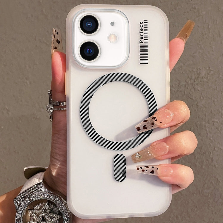 For iPhone 11 Crystal Skin Feel MagSafe TPU Phone Case