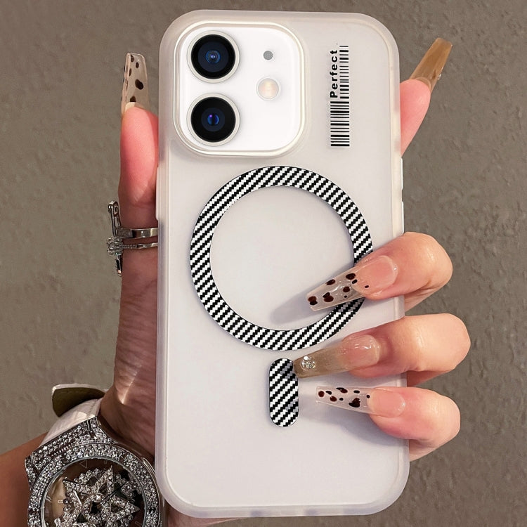 For iPhone 11 Crystal Skin Feel MagSafe TPU Phone Case