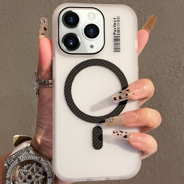 For iPhone 11 Pro Crystal Skin Feel MagSafe TPU Phone Case