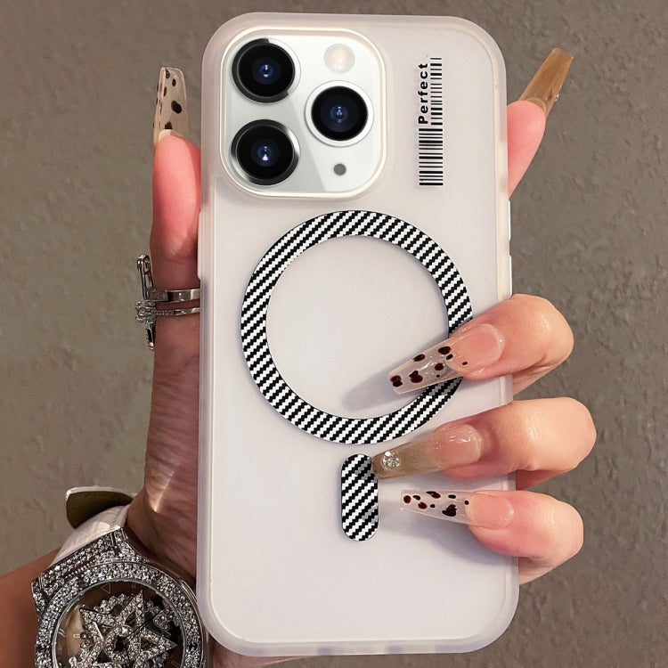For iPhone 11 Pro Crystal Skin Feel MagSafe TPU Phone Case