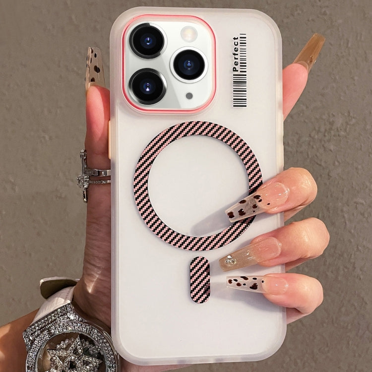 For iPhone 11 Pro Max Crystal Skin Feel MagSafe TPU Phone Case