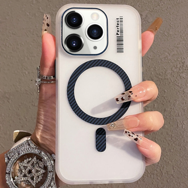 For iPhone 11 Pro Max Crystal Skin Feel MagSafe TPU Phone Case