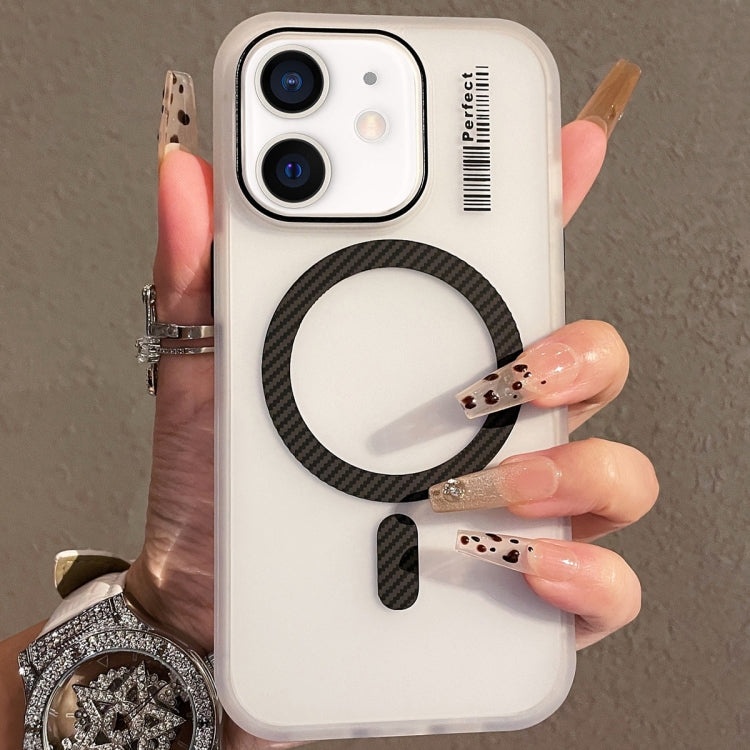 For iPhone 12 Crystal Skin Feel MagSafe TPU Phone Case