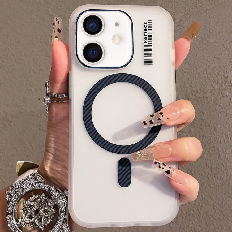 For iPhone 12 Crystal Skin Feel MagSafe TPU Phone Case