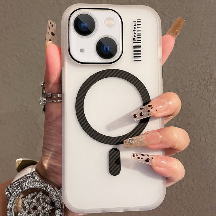 For iPhone 13 Crystal Skin Feel MagSafe TPU Phone Case