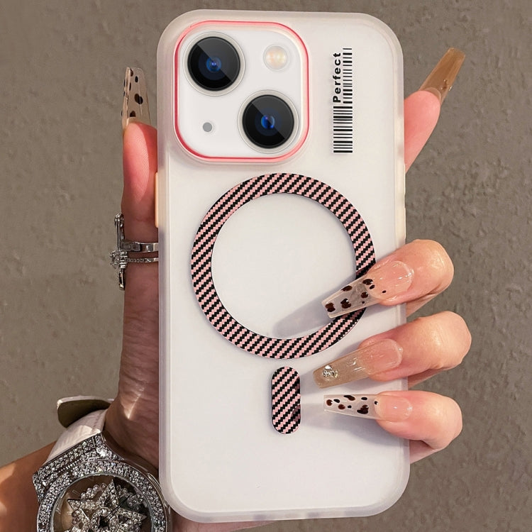 For iPhone 13 Crystal Skin Feel MagSafe TPU Phone Case