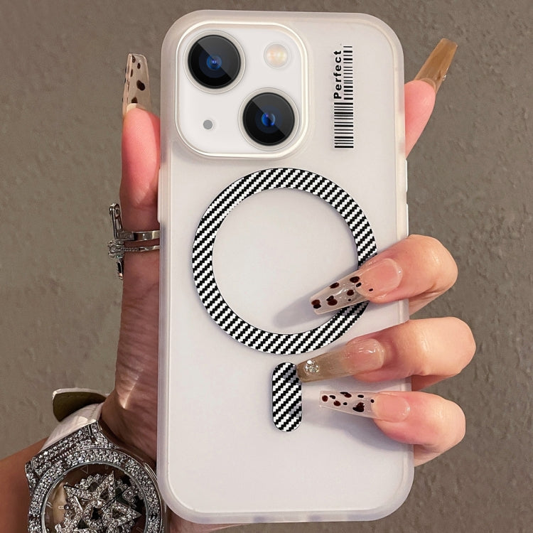 For iPhone 13 Crystal Skin Feel MagSafe TPU Phone Case