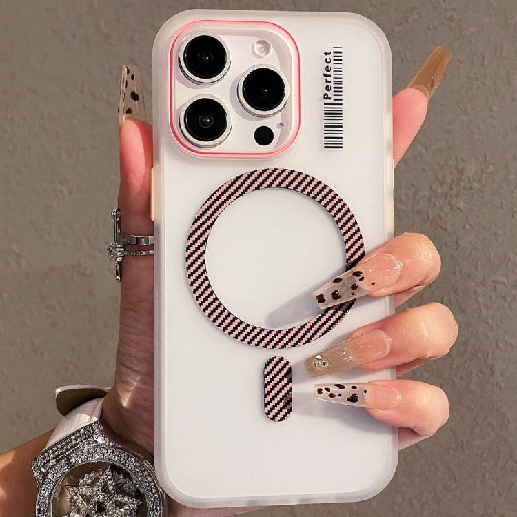 For iPhone 15 Pro Crystal Skin Feel MagSafe TPU Phone Case