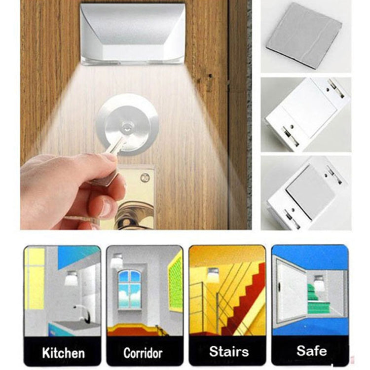 YouOKLight 4 LEDs Door Lock Induction Lamp Smart Auto PIR Keyhole Motion Detection Sensor LED Light Infrared Sensor Night Light