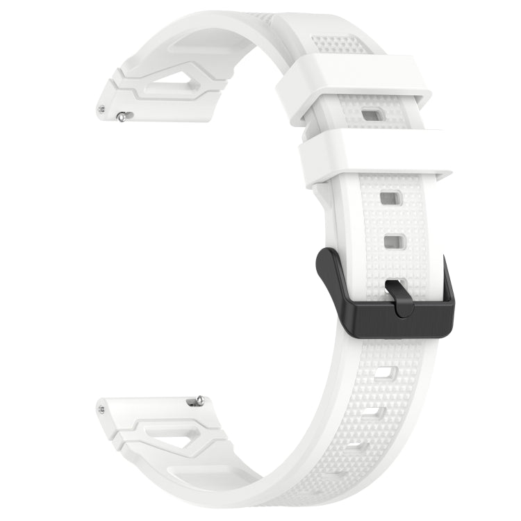 For COROS PACE 3 / APEX 2 Pro 22mm Dotted Black Buckle Silicone Watch Band