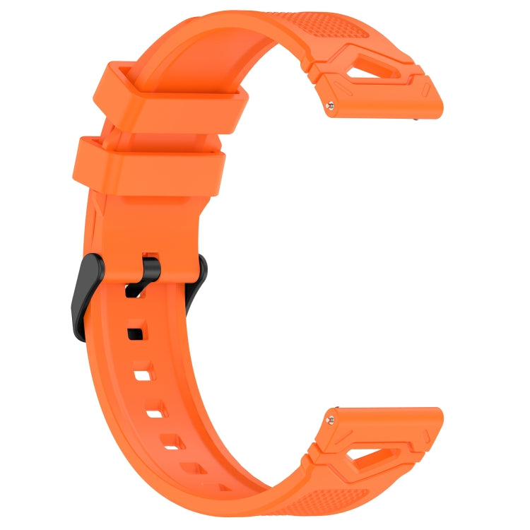 For COROS PACE 3 / APEX 2 Pro 22mm Dotted Black Buckle Silicone Watch Band