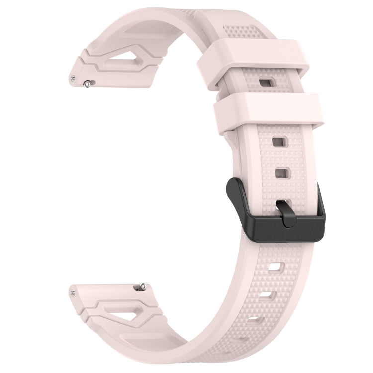 For COROS PACE 3 / APEX 2 Pro 22mm Dotted Black Buckle Silicone Watch Band