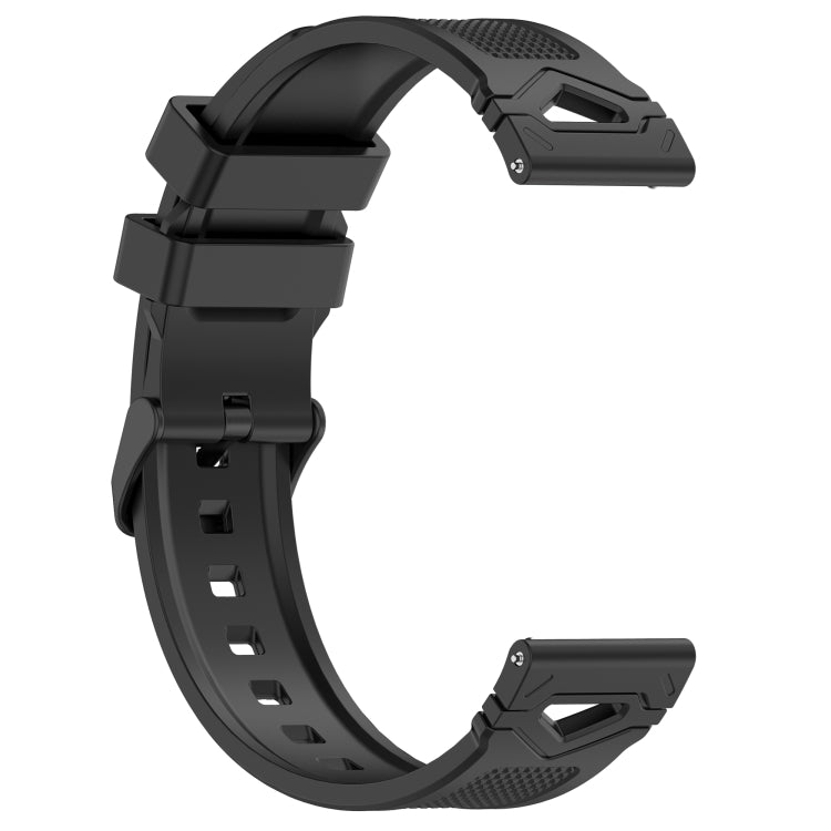 For COROS PACE 3 / APEX 2 Pro 22mm Dotted Black Buckle Silicone Watch Band