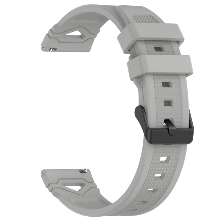 For COROS PACE 3 / APEX 2 Pro 22mm Dotted Black Buckle Silicone Watch Band