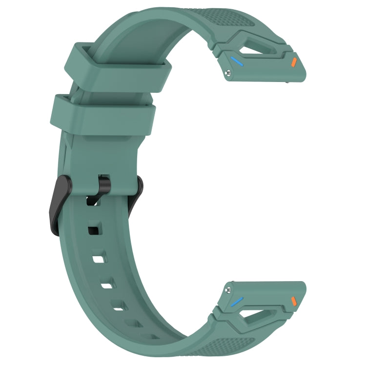 For COROS PACE 3 / APEX 2 Pro 22mm Dotted Black Buckle Silicone Watch Band