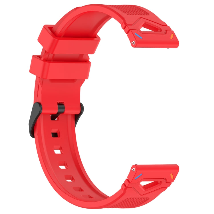 For COROS PACE 3 / APEX 2 Pro 22mm Dotted Black Buckle Silicone Watch Band