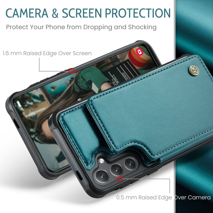 For Samsung Galaxy S25 5G CaseMe C22 Card Slots Holder RFID Anti-theft Phone Case