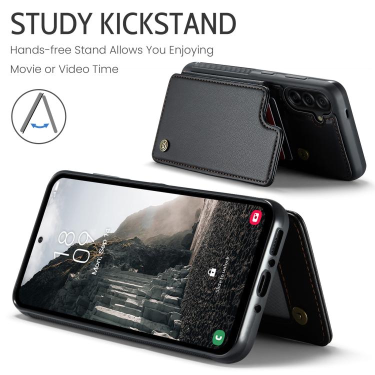 For Samsung Galaxy A36 5G CaseMe C22 Card Slots Holder RFID Anti-theft Phone Case