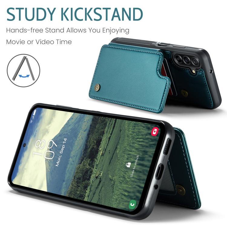 For Samsung Galaxy A17 CaseMe C22 Card Slots Holder RFID Anti-theft Phone Case