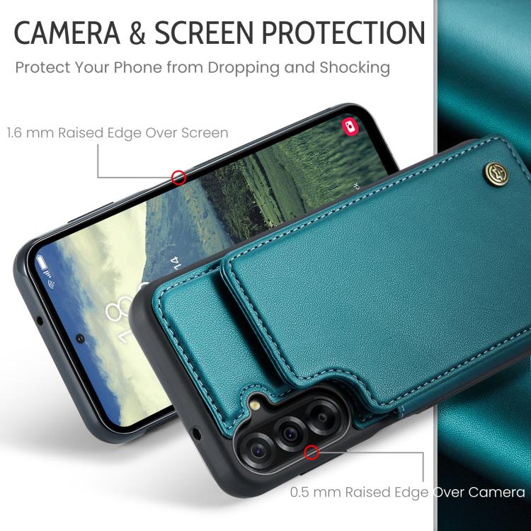 For Samsung Galaxy A17 CaseMe C22 Card Slots Holder RFID Anti-theft Phone Case
