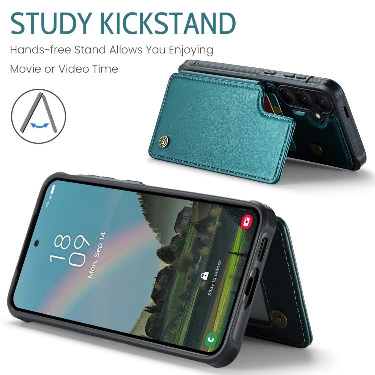 For Samsung Galaxy S26+ 5G CaseMe C22 Card Slots Holder RFID Anti-theft Phone Case