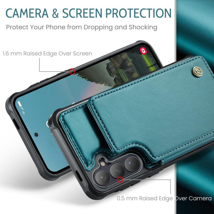 For Samsung Galaxy S26+ 5G CaseMe C22 Card Slots Holder RFID Anti-theft Phone Case