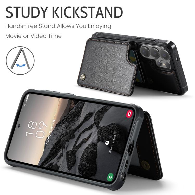 For Samsung Galaxy S26 Ultra 5G CaseMe C22 Card Slots Holder RFID Anti-theft Phone Case