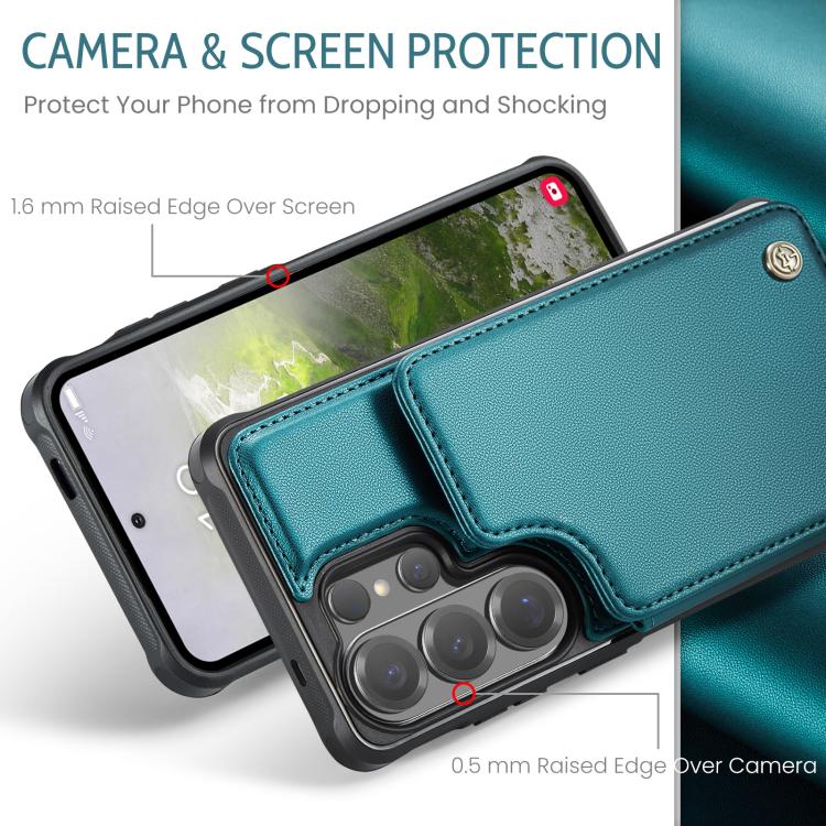 For Samsung Galaxy S26 Ultra 5G CaseMe C22 Card Slots Holder RFID Anti-theft Phone Case