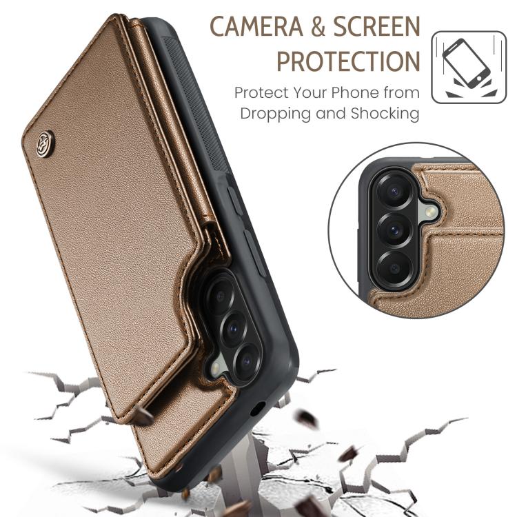 For Samsung Galaxy A37 5G CaseMe C22 Card Slots Holder RFID Anti-theft Phone Case