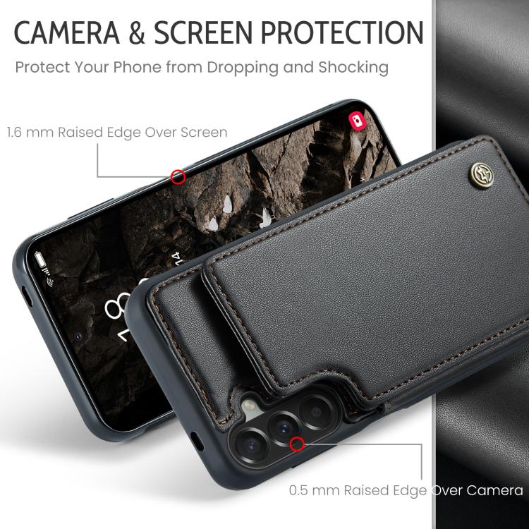 For Samsung Galaxy A37 5G CaseMe C22 Card Slots Holder RFID Anti-theft Phone Case