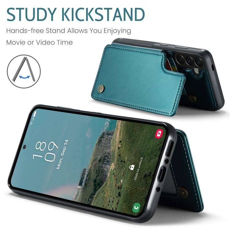 For Samsung Galaxy A37 5G CaseMe C22 Card Slots Holder RFID Anti-theft Phone Case
