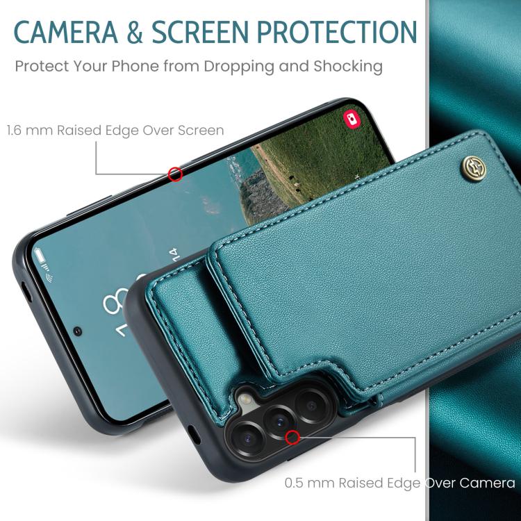 For Samsung Galaxy A37 5G CaseMe C22 Card Slots Holder RFID Anti-theft Phone Case