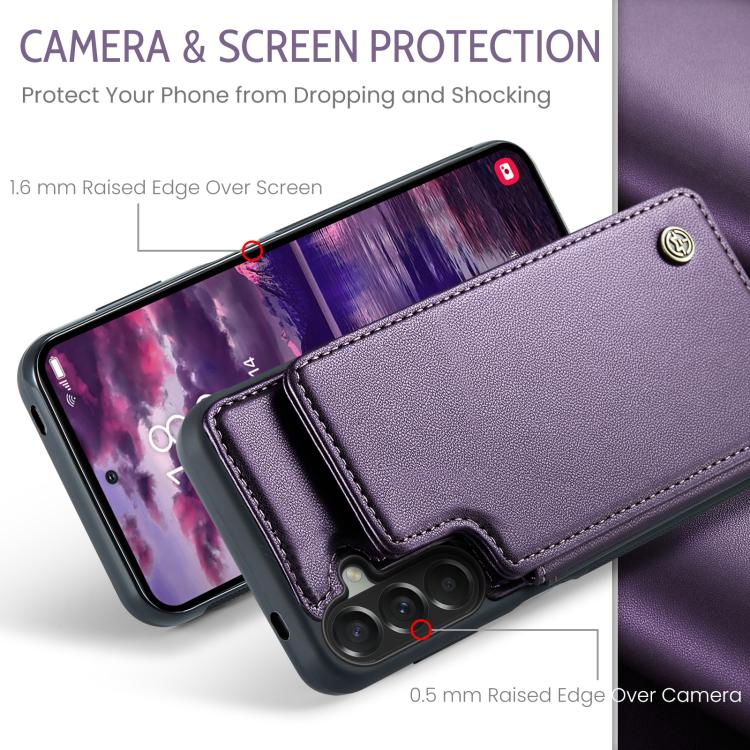 For Samsung Galaxy A37 5G CaseMe C22 Card Slots Holder RFID Anti-theft Phone Case