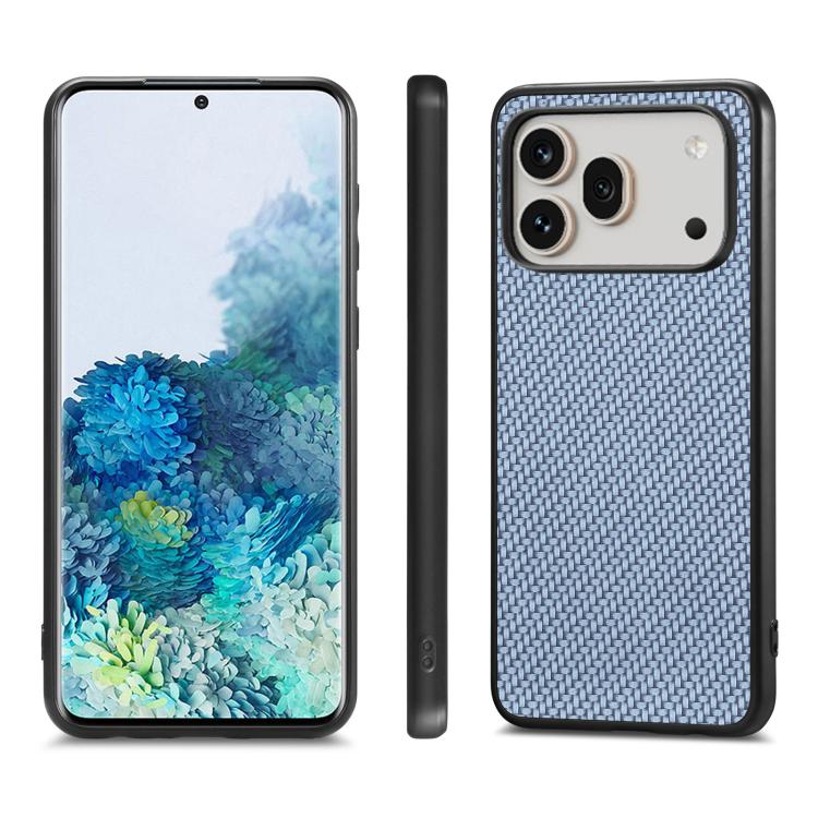 For Honor 600 Pro Global Carbon Fiber Texture Leather Back Cover Phone Case