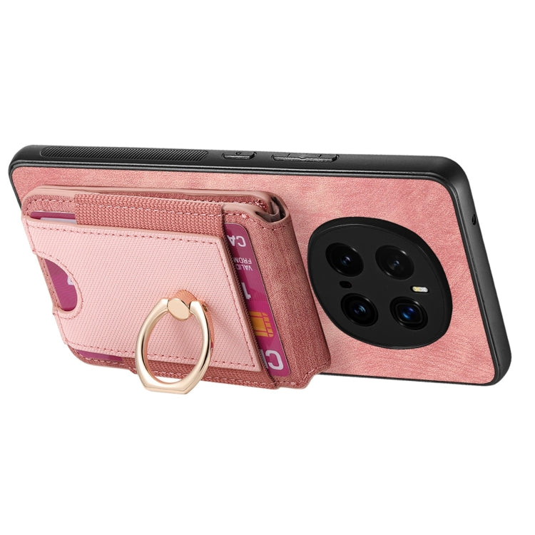 For Honor Magic7 Pro Retro Splitable Magnetic Stand Card Bag Leather Phone Case