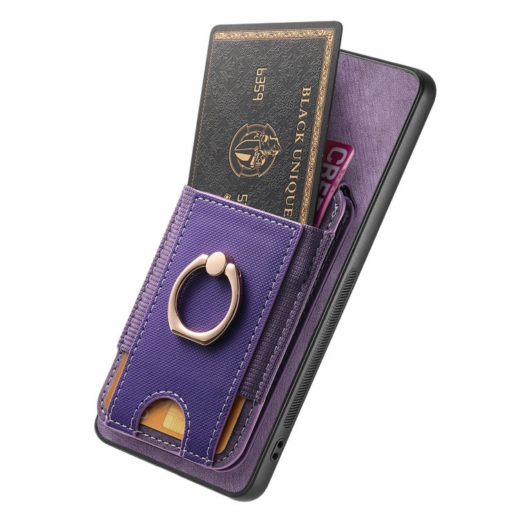 For Honor Magic7 Pro Retro Splitable Magnetic Stand Card Bag Leather Phone Case