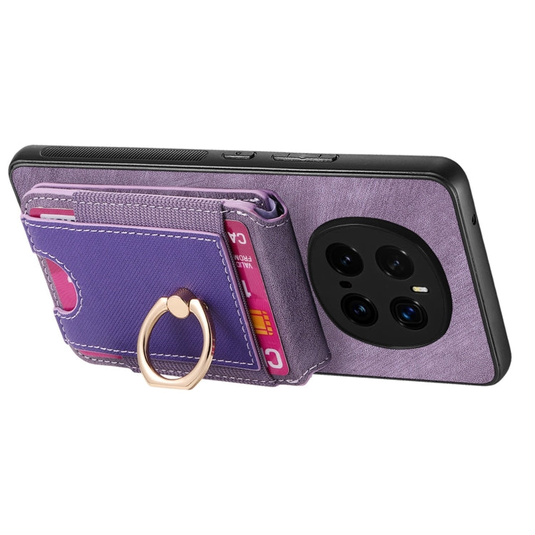 For Honor Magic7 Pro Retro Splitable Magnetic Stand Card Bag Leather Phone Case