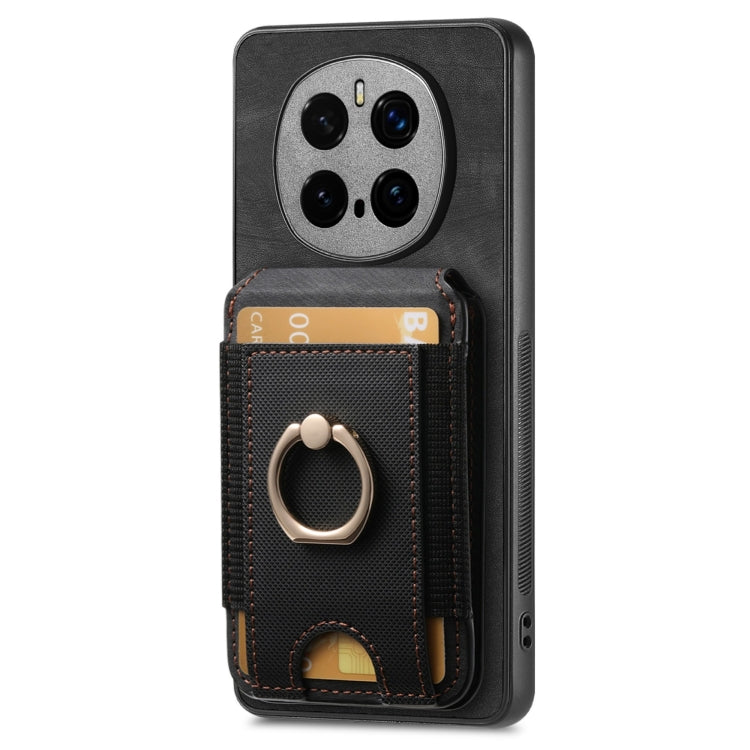 For Honor Magic7 Pro Retro Splitable Magnetic Stand Card Bag Leather Phone Case