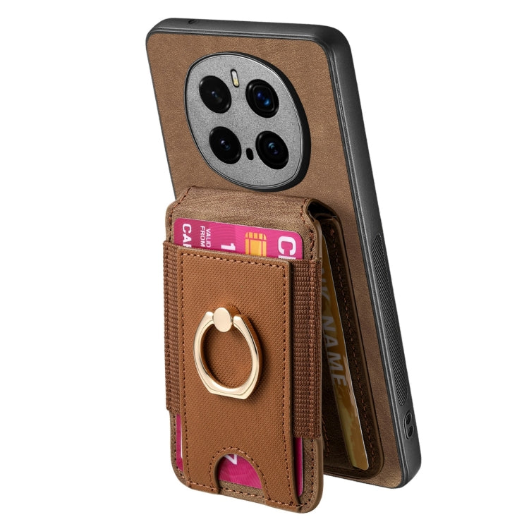 For Honor Magic7 Pro Retro Splitable Magnetic Stand Card Bag Leather Phone Case
