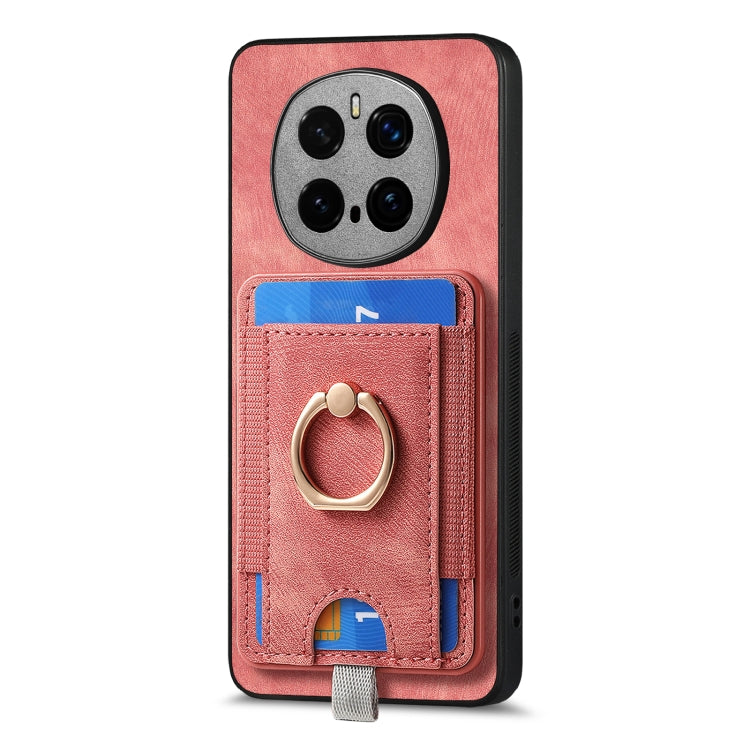 For Honor Magic7 Pro Retro Splitable Magnetic Card Bag Leather Phone Case