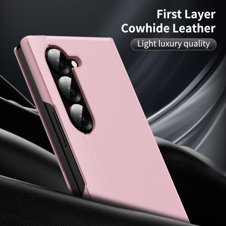 For Samsung Galaxy Z Fold5 5G Smart View Window Leather Phone Case with Card Slot
