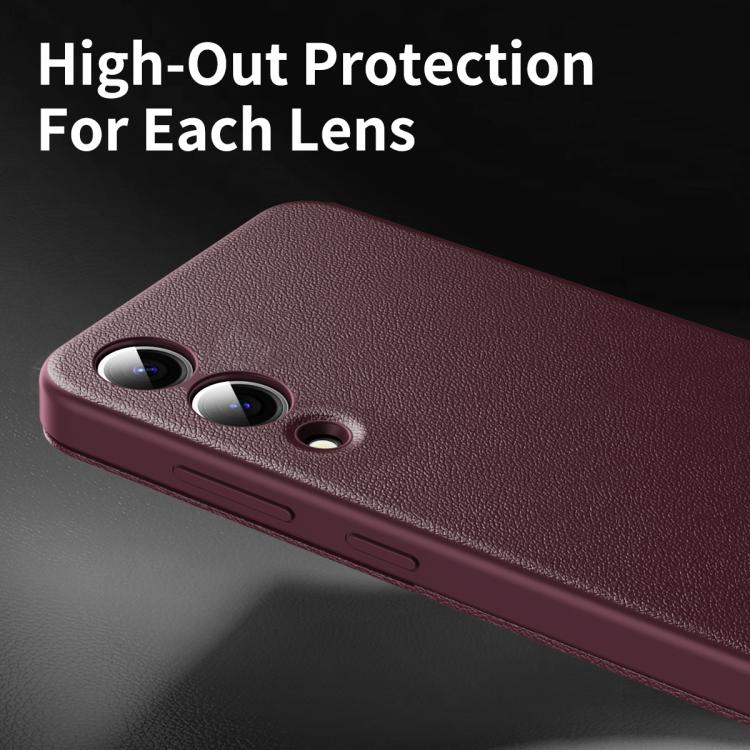 For Samsung Galaxy S25 Edge 5G Smart View Window Leather Phone Case with Card Slot
