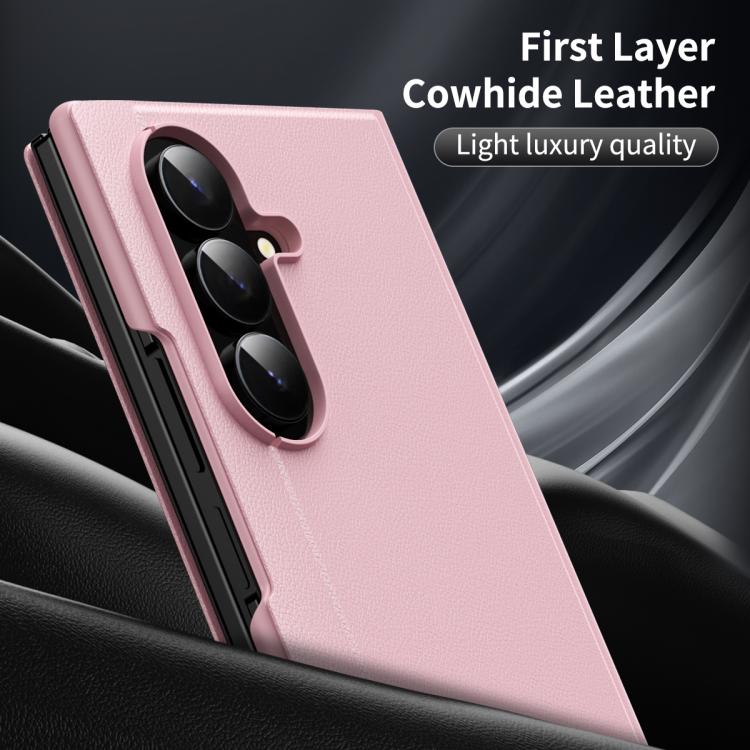 For Samsung Galaxy Z TriFold Smart View Window Leather Phone Case with Card Slot