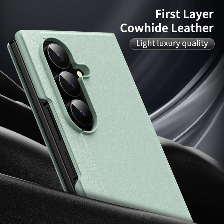 For Samsung Galaxy Z TriFold Smart View Window Leather Phone Case with Card Slot
