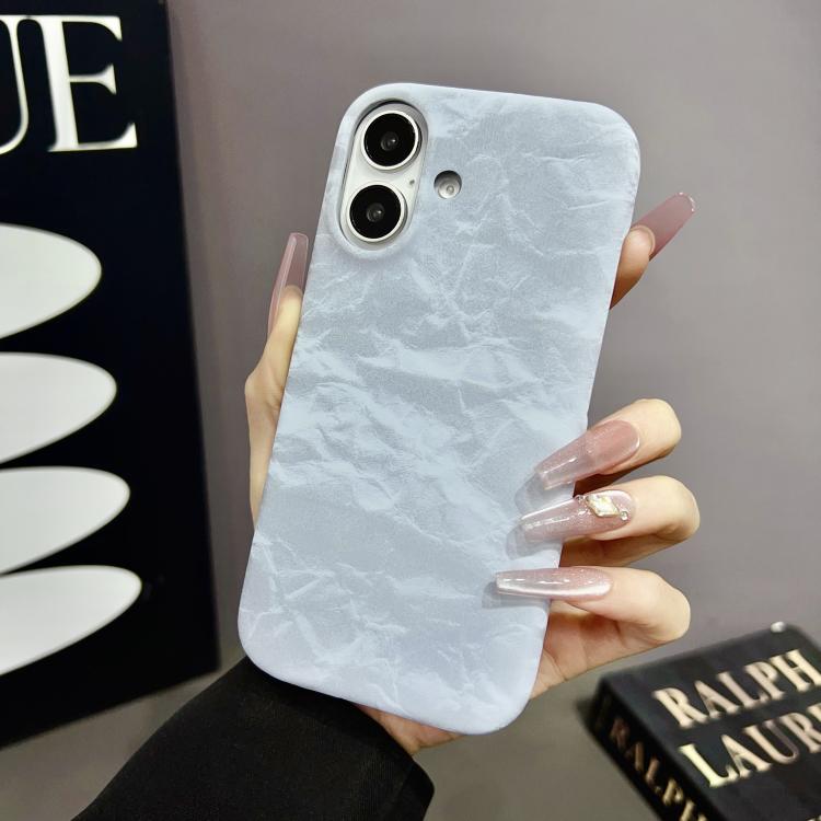 For iPhone 13 Pro Velvet Leather PC Half Coverage Phone Case