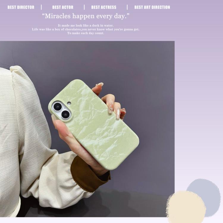 For iPhone 12 Pro Max Velvet Leather PC Half Coverage Phone Case