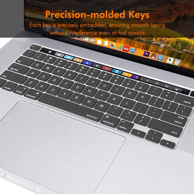 For MacBook Pro 13.3  - A2289/A2338 / Pro 16  - A2141 ENKAY US Version Keyboard Cover Soft Silicone Protective Film