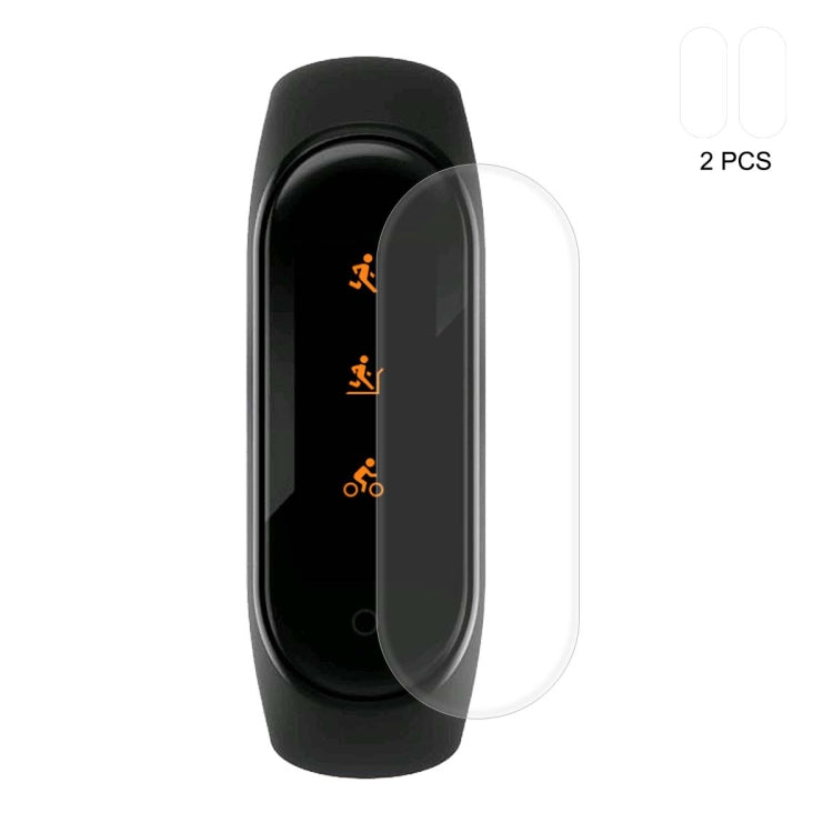 2 PCS ENKAY Hat-Prince TPU Film Screen Protector for Xiaomi Mi Band 4