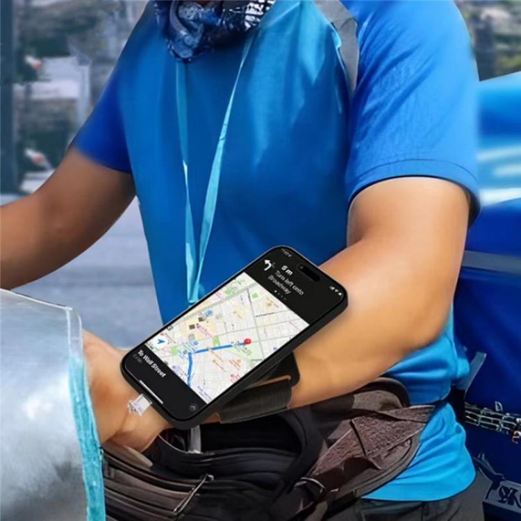 LX-02 360 Degree Rotating MagSafe Phone Holder Sports Wrist Band