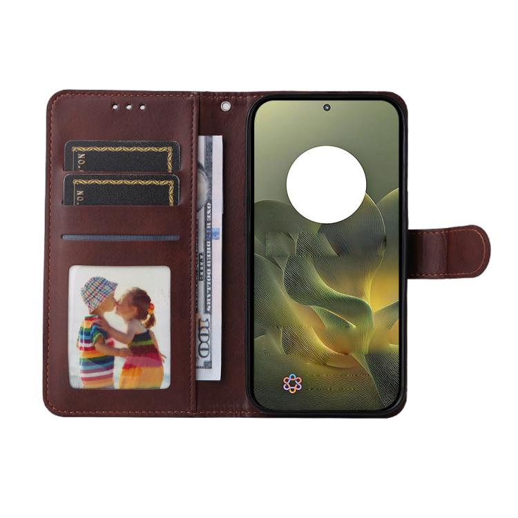 For Motorola Edge 70 / Moto X70 Air 5G ENKAY Card Wallet Calf Texture Leather Phone Case with Screen Film